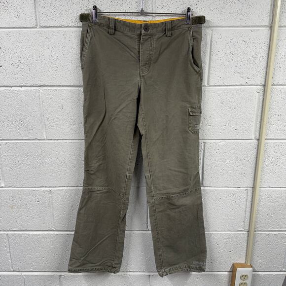 Y2K Vintage American Eagle Surplus Sz 8 Button Fly Cargo Pants Utility Hong Kong - Picture 1 of 13